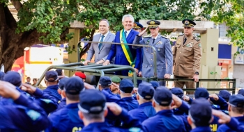 Caiado defende segurança pública como base para a verdadeira independência